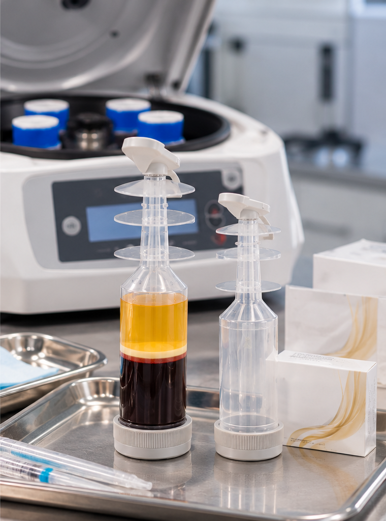 prp machine with prp for joint injections